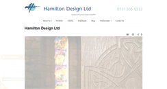 Desktop Screenshot of hamiltondesignltd.com